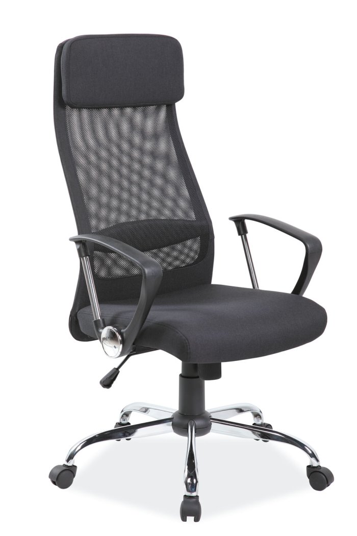 Кресло SIGNAL компьютерное поворотное Q-345 Черный