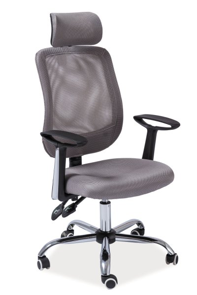 Кресло SIGNAL компьютерное поворотное Q-118 Серый