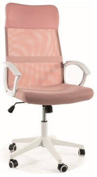 Кресло SIGNAL компьютерное поворотное Q-026 Розовый