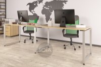 Стол письменный LOFT Q-135x2